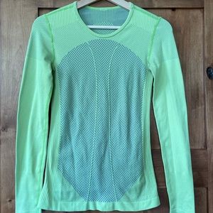 Fabletics Yellow Long Sleeve